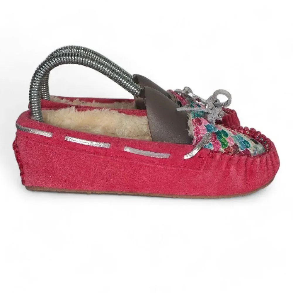 Minnetonka Cassie‎ Slip-on Suede Moccasin Slippers 